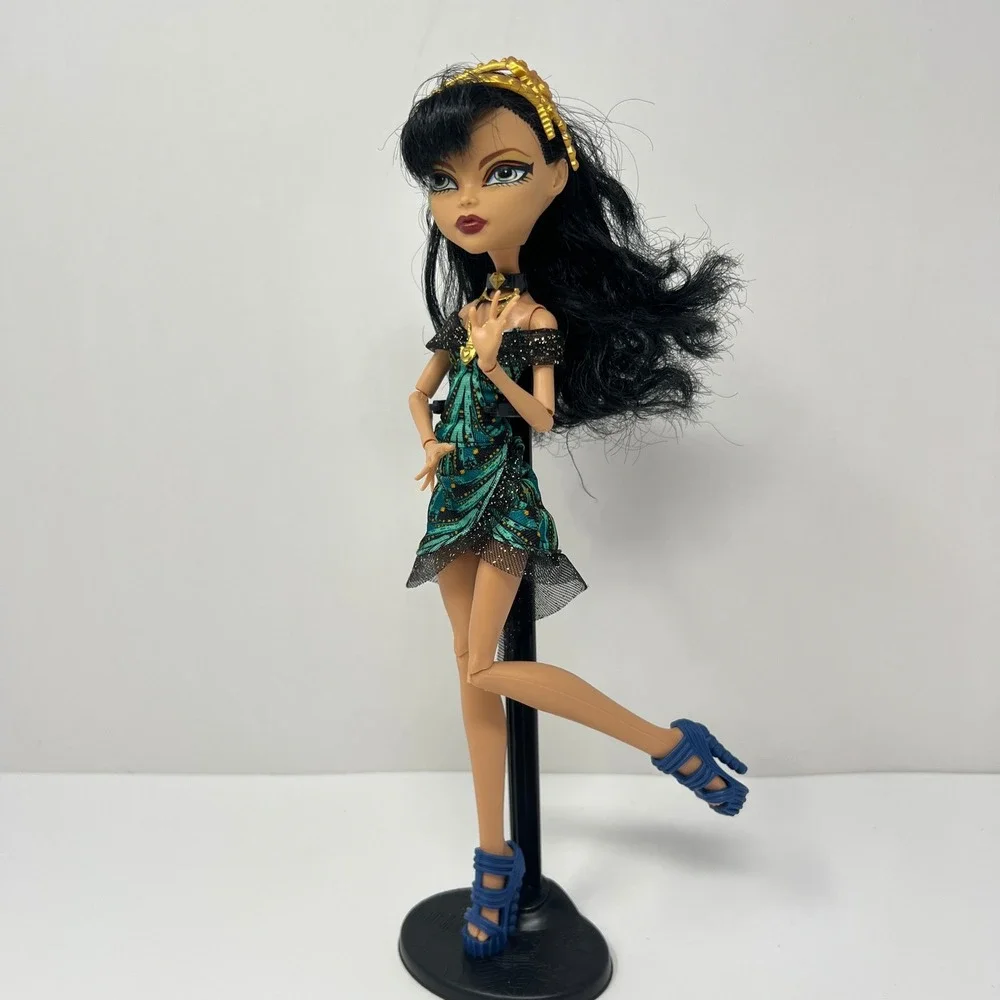Monster High Cleo De Nile Doll Frights Camera Action 2008 Egyptian Princess